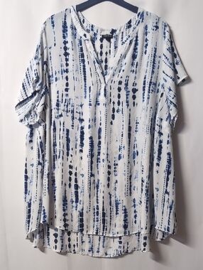 Torrid Tie Dye Effect Blouse